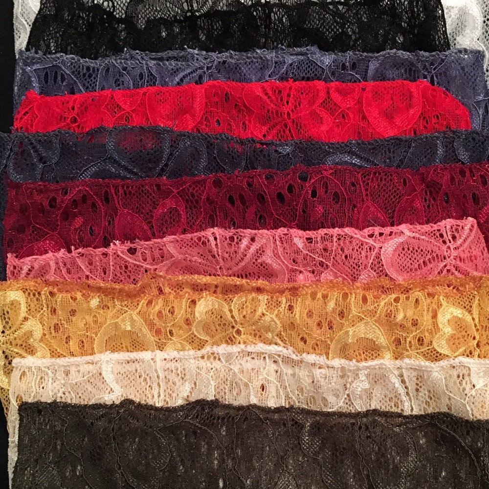NWOT BUNDLE 35 PIECES LACE INSIDE HIJAB COVER